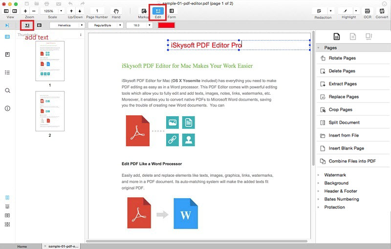 How To Edit A Pdf On Mac For Free